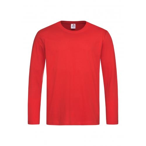 Stedman Classic-T longsleeve scarlet red,l