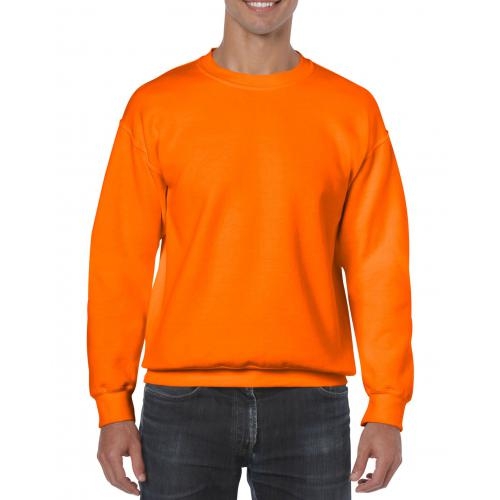 Gildan basic sweater safety orange,l