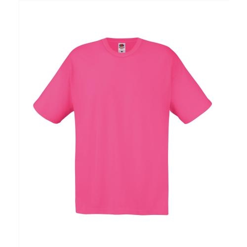 Fruit of the Loom original T fuchsia,l