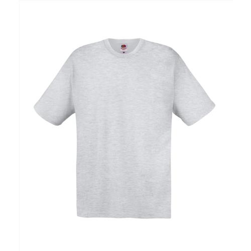 Fruit of the Loom original T heather grey,l