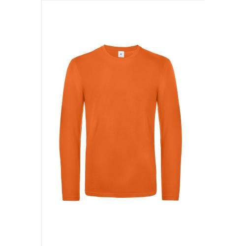 B&C #E190 Longsleeve urban orange,l