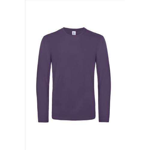 B&C #E190 Longsleeve urban purple,l