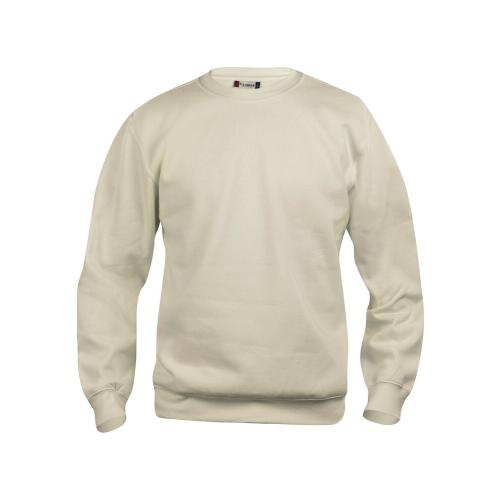 Clique Basic roundneck unisex light khaki,3xl