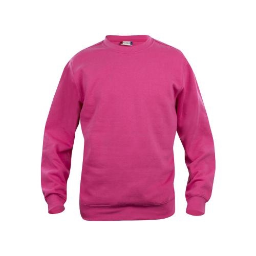 Clique Basic roundneck unisex helder kersen,3xl