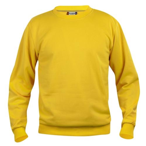 Clique Basic roundneck unisex lemon,3xl