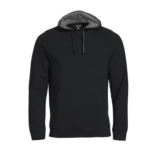 Clique classic hoody zwart,4xl