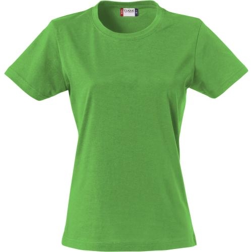 Modern lichtgewicht dames T-shirt appelgroen,m