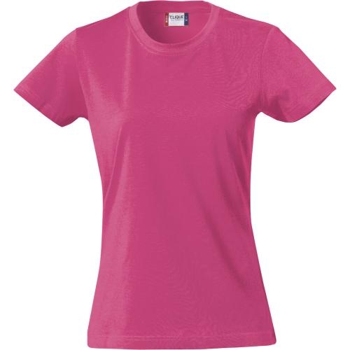 Modern lichtgewicht dames T-shirt helder kersen,m