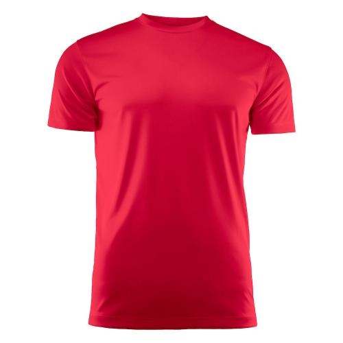 Printer Run Active t-shirt rood,3xl