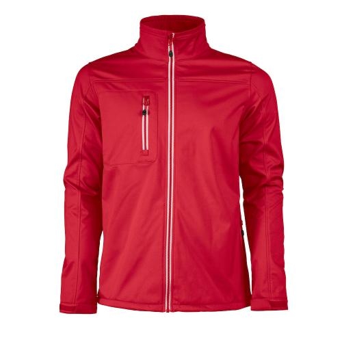 Printer Vert softshell jas rood,3xl