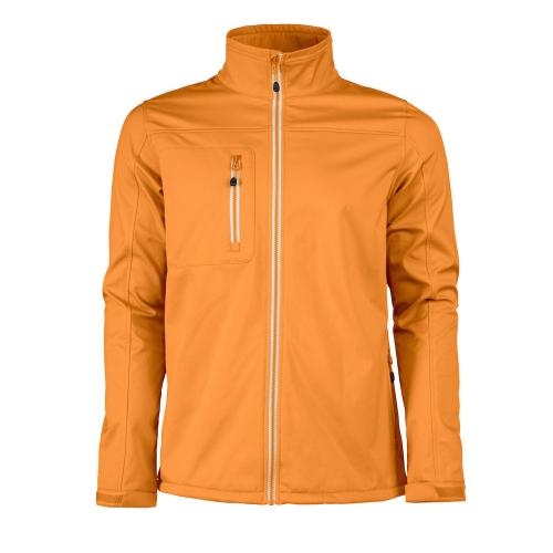 Printer Vert softshell jas oranje,3xl