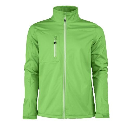 Printer Vert softshell jas lemon,3xl