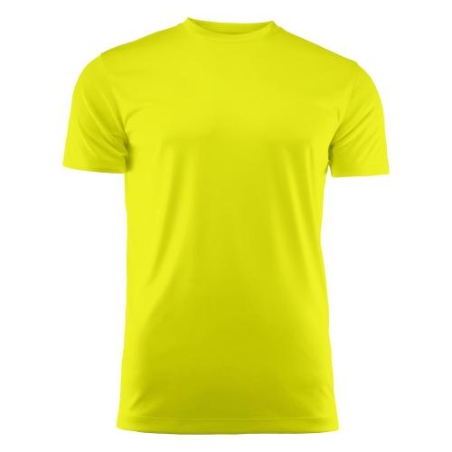 Run T-shirt Junior  neon yellow,120