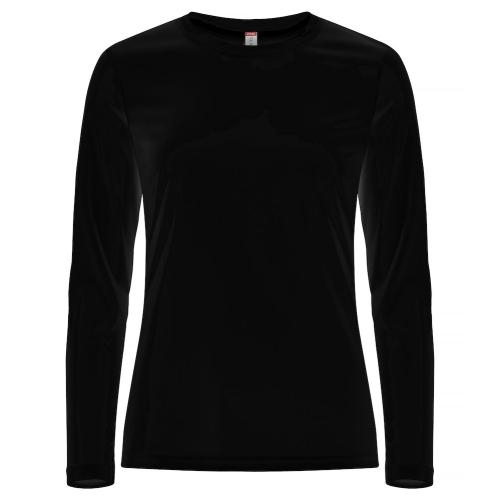 Basic Active-T longsleeve dames zwart,l