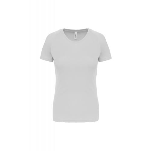 Functioneel damessportshirt wit,l