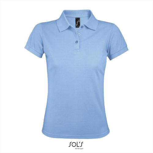 SOL'S Prime Women polo hemelsblauw,l