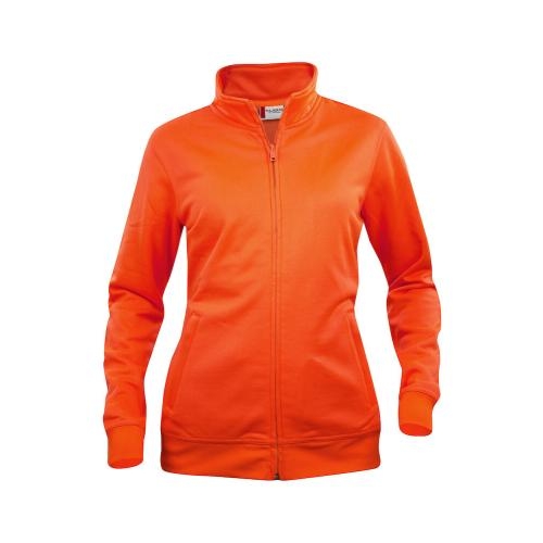 Basic cardigan dames signaaloranje,l