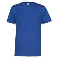 Heren T-shirt ecologisch Fairtrade katoen blauw,3xl