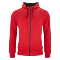 Heren vest met capuchon rood,4xl