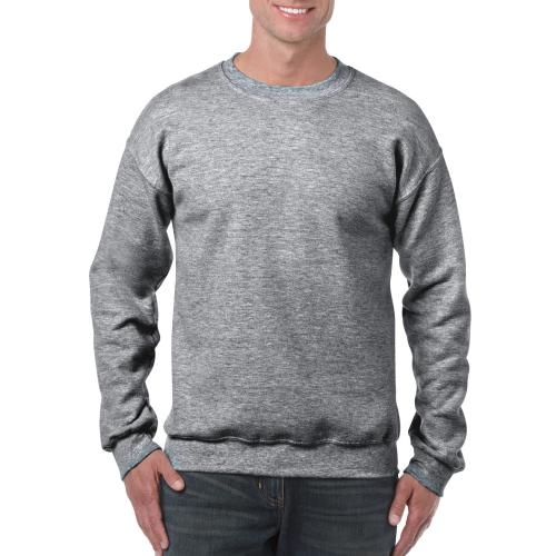 Gildan basic sweater graphite heather,l