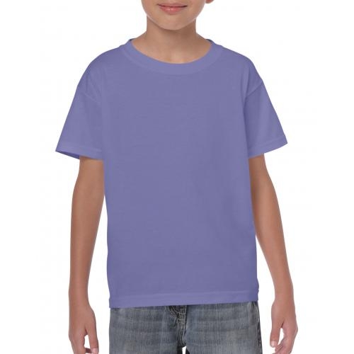 Gildan heavyweight kinder T-shirt violet,l